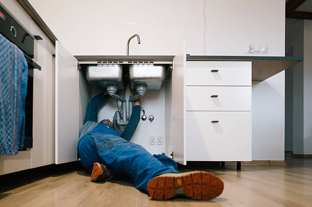 Professional Drain Cleaning technician working in New Alexandria, PA